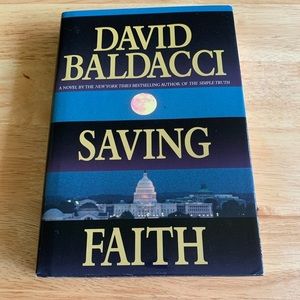 Saving Faith Hard cover book by David Baldacci